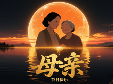 愿时光慢行，让陪伴更长，母亲节快乐！